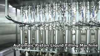 農薬/化学肥料/肥料のための50-1000mlの自動ピストン充填機