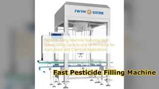 化学工業用高速農薬充填機