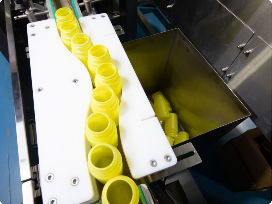 ロボットボトルアンスクランブル機 LP-200EH 迅速ボトルサイズスイッチ 50-1000ml