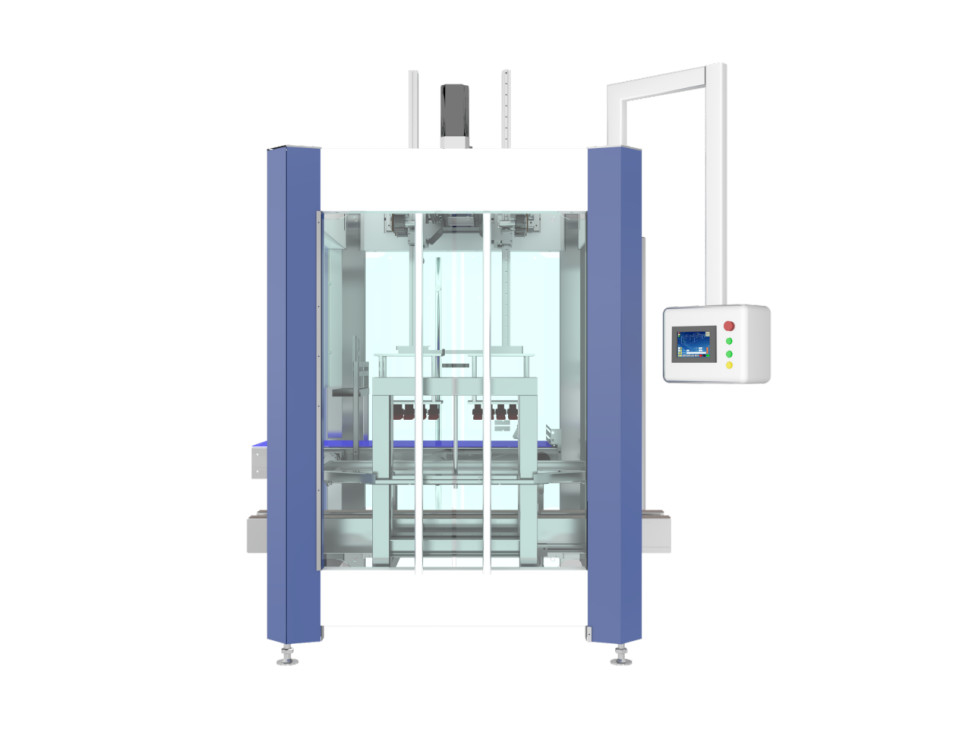 4-8ケース/分 KZ-2D自動二列包装機 380V 50Hz/4KW