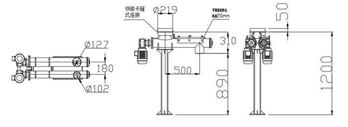 自動操作モード 多重充填ノズル搭載の充填機 液体充填作業と高速充填作業のために設計