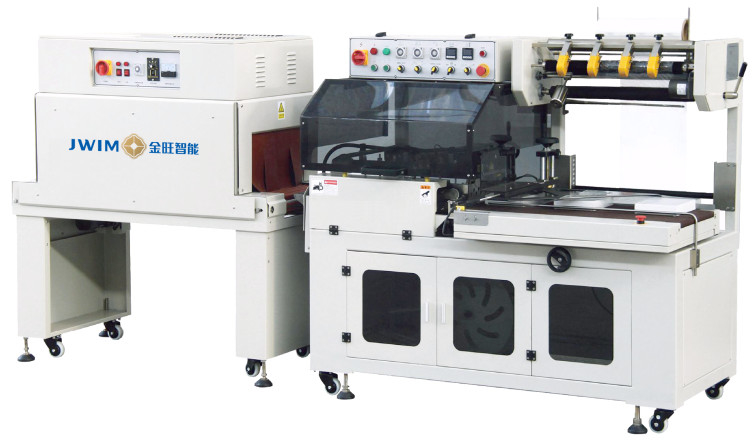 完全に自動 L 型 熱縮包装機 BTA-450/450A+BM-500 安全