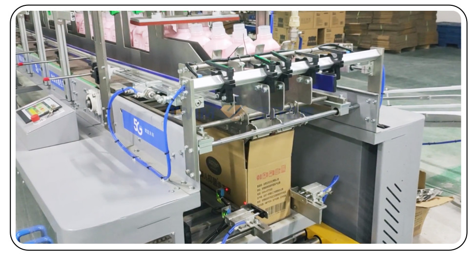 DZ-D ドロップオフタイプ ボトル詰めラインのための完全自動紙箱包装機 380V