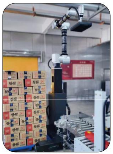 Ai-RMD30 AI協働パレタイジングロボット（≤9カートン/分）– 多様なシナリオに対応するインテリジェントで柔軟なパレタイジングソリューション