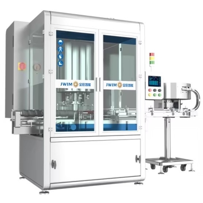 8頭自動キャピングマシン FX-8AS 4.0KW 100ml-1L 高速ピック&ポジション
