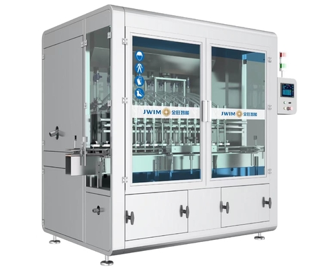 50-1000ml 人間機械インターフェイス 農薬 16ノズル 自動ピストン詰め機