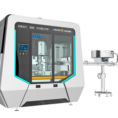 6500 BPH回転型自動蓋機 80ml-1000ml 6つの蓋頭を持つ