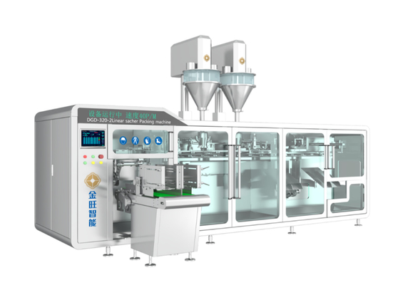 農業化学品 DGD-320-2 全自動水平二次給餌袋詰め機