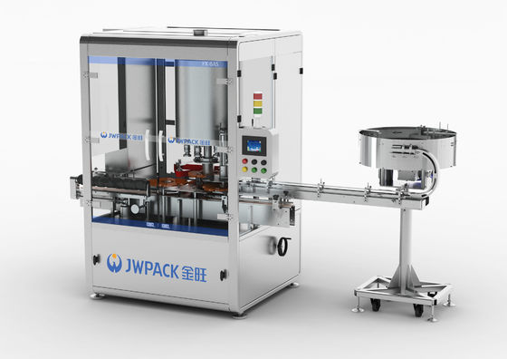 100 BPMのびん自動回転式おおう機械ガラス ビンの詰物およびおおう機械